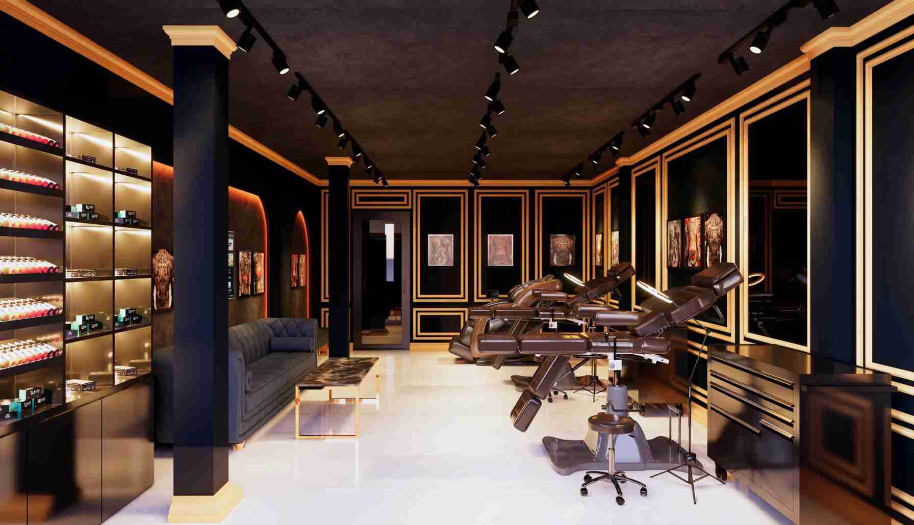 VIP treatment room with luxury amenities